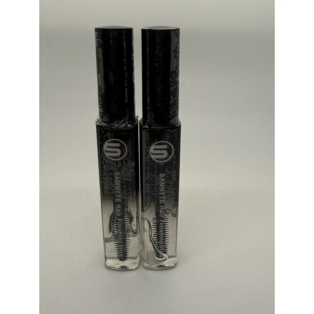 Samnyte Hair Finishing Stick Clear Hair Gel 0.7oz Frizz Control Set of 2 Smooth‎